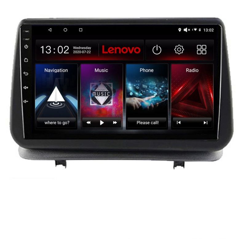 Navigatie Mercedes C W203 2000-2004 Lenovo Kit-clk 4+64 GB Android Waze USB Navigatie Internet Youtube Radio - 1 | YEO