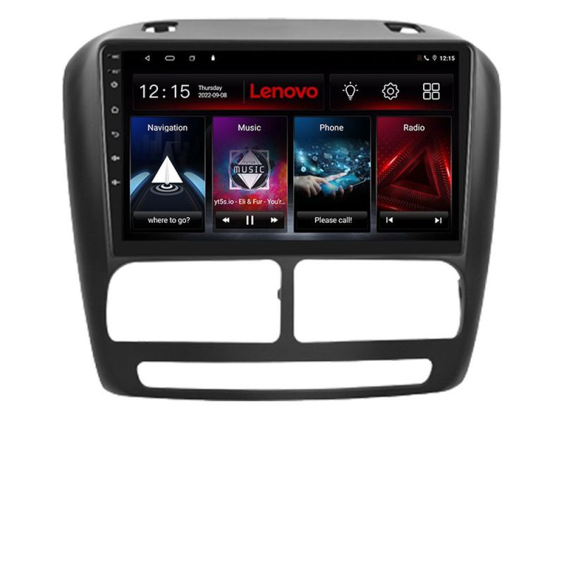 Navigatie Fiat Doblo 2015-2018 Lenovo Kit-DOBLO15 4+64 GB Android Waze USB Navigatie Internet Youtube Radio - 1 | YEO