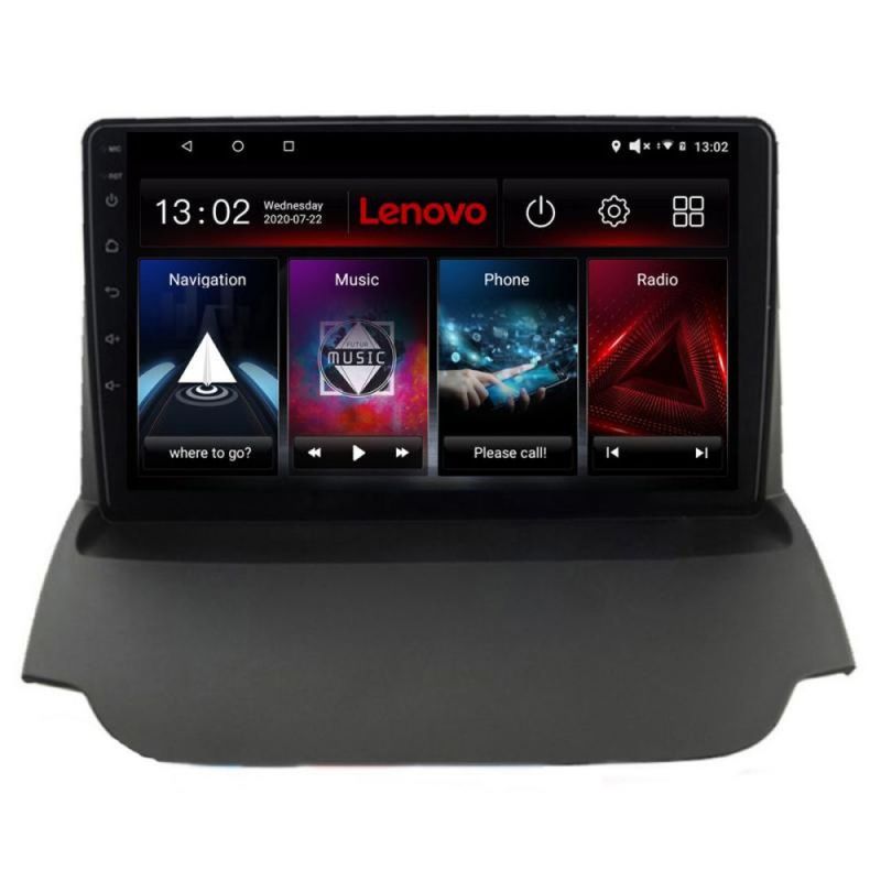 Navigatie Ford Edge 2015-2021 Highline Lenovo Kit-edge-high 4+64 GB Android Waze USB Navigatie Internet Youtube Radio - 1 | YEO