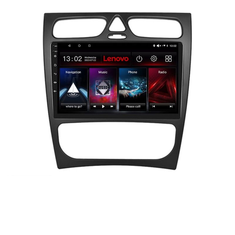 Navigatie Ford Fiesta MK5 2002-2008 Android radio gps internet 4+64 Lenovo - 1 | YEO