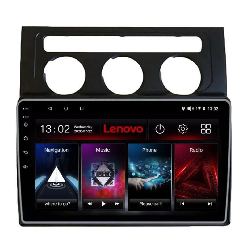 Navigatie VW Touran 2003-2009 clima automata Lenovo Kit-touran2 4+64 GB Android Waze USB Navigatie Internet Youtube Radio - 1 | YEO