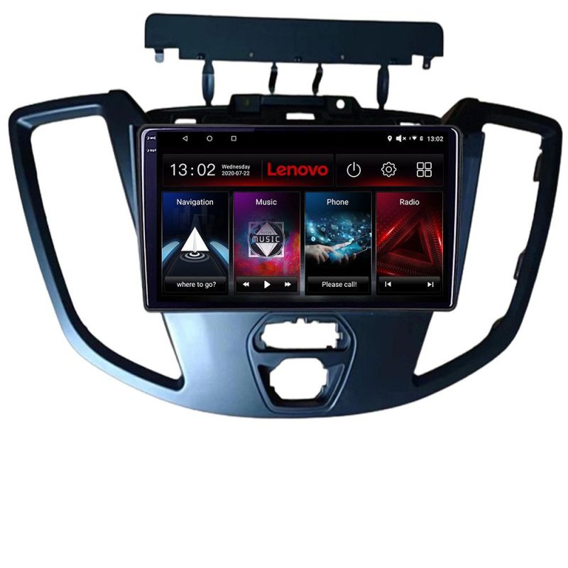 Navigatie Toyota 2DIN Lenovo Kit-TY2DIN 4+64 GB Android Waze USB Navigatie Internet Youtube Radio - 1 | YEO