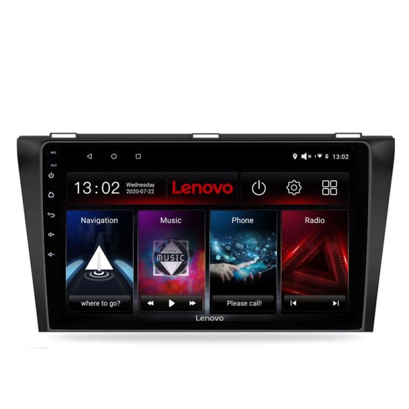 Navigatie Peugeot 308 Quad Core Lenovo Kit-038 8 core 6+128 GB Android Waze USB Navigatie Internet Youtube Radio - 1 | YEO