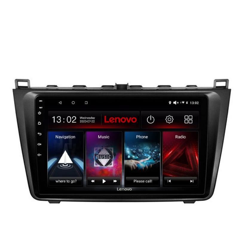 Navigatie Mazda 6 Lenovo Kit-012 4+64 GB Android Waze USB Navigatie Internet Youtube Radio - 2 | YEO