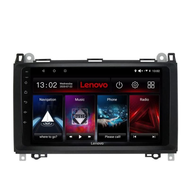 Navigatie Mercedes VW Lenovo Kit-068 4+64 GB Android Waze USB Navigatie Internet Youtube Radio - 2 | YEO