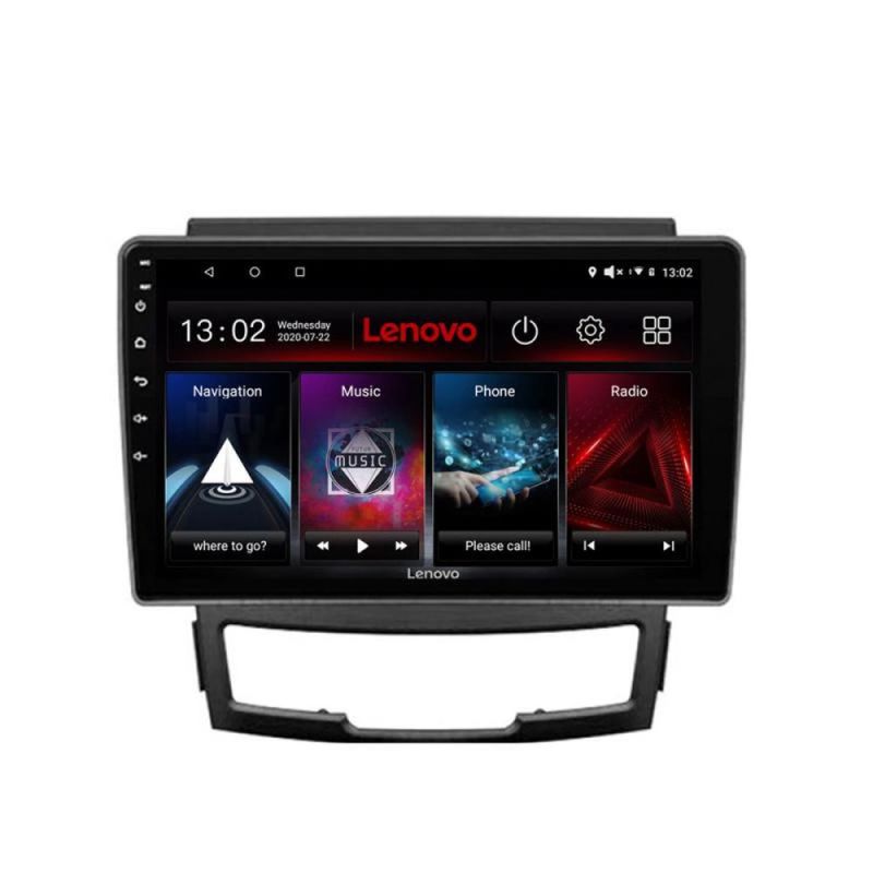 Navigatie Ssangyong Korando 2011-2013 Lenovo Kit-159 4+64 GB Android Waze USB Navigatie Internet Youtube Radio - 2 | YEO