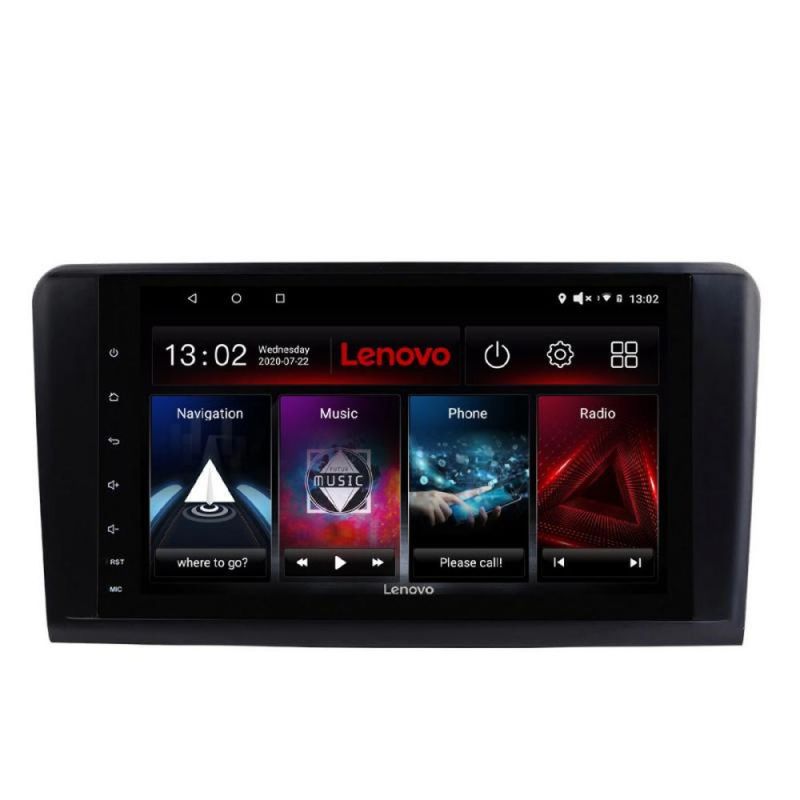 Navigatie Mercedes ML GL Lenovo Kit-213 4+64 GB Android Waze USB Navigatie Internet Youtube Radio - 2 | YEO