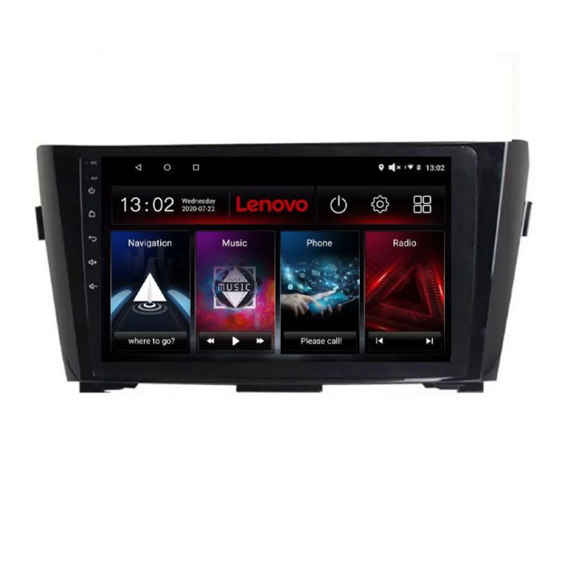 Navigatie Nissan Qashqai Lenovo Kit-353 4+64 GB Android Waze USB Navigatie Internet Youtube Radio - 2 | YEO