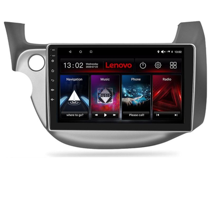 Navigatie Honda Fit 2008-2013 Android radio gps internet 4+64 Lenovo - 2 | YEO