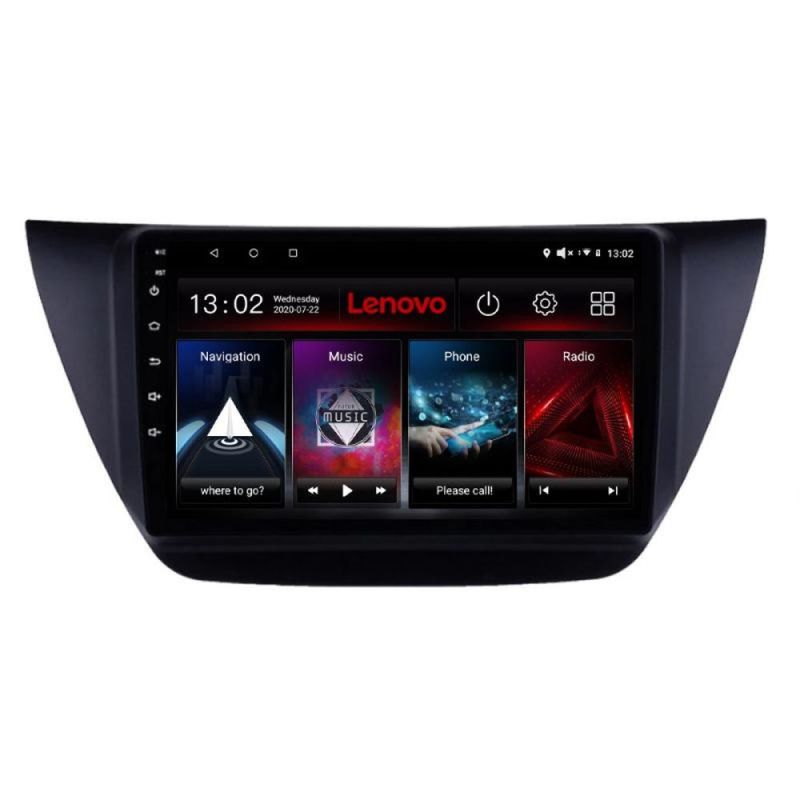 Navigatie Mitubishi Lancer 2001-2007 Lenovo Kit-LANCER07 4+64 GB Android Waze USB Navigatie Internet Youtube Radio - 2 | YEO