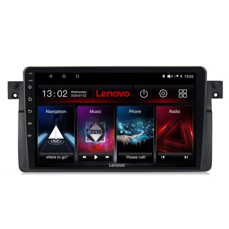 Navigatie BMW Seria 3 E46 Lenovo Kit-052 8 core 6+128 GB Android Waze USB Navigatie Internet Youtube Radio - 2 | YEO