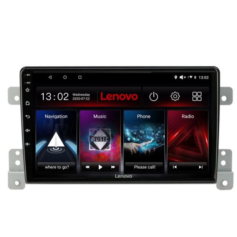 Navigatie Mitsubishi Outlander 2010 Lenovo Kit-056 8 core 6+128 GB Android Waze USB Navigatie Internet Youtube Radio v1 - 1 | YEO