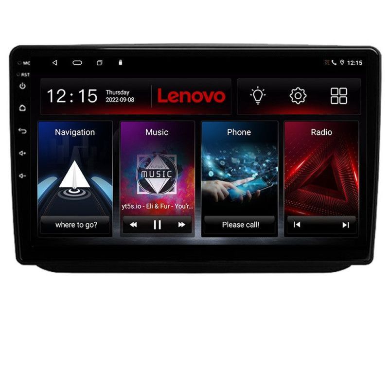 Navigatie Skoda Fabia 2 2009-2014 Android radio gps internet 8 core 6+128GB 4-core Lenovo - 1 | YEO