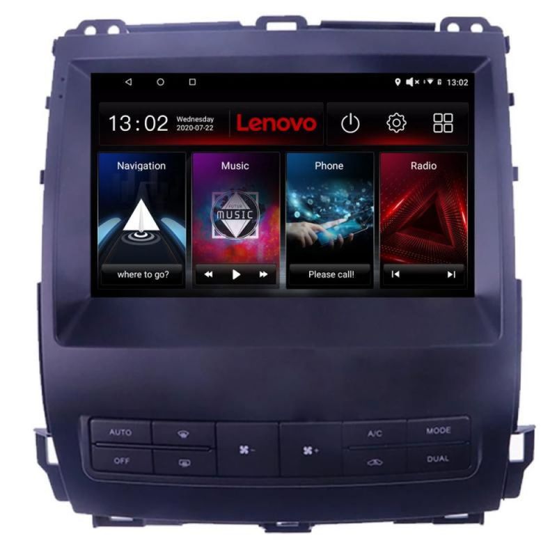 Navigatie Honda Fit Jazz 2004-2008 Android radio gps internet 8 core 6+128 Lenovo - 1 | YEO