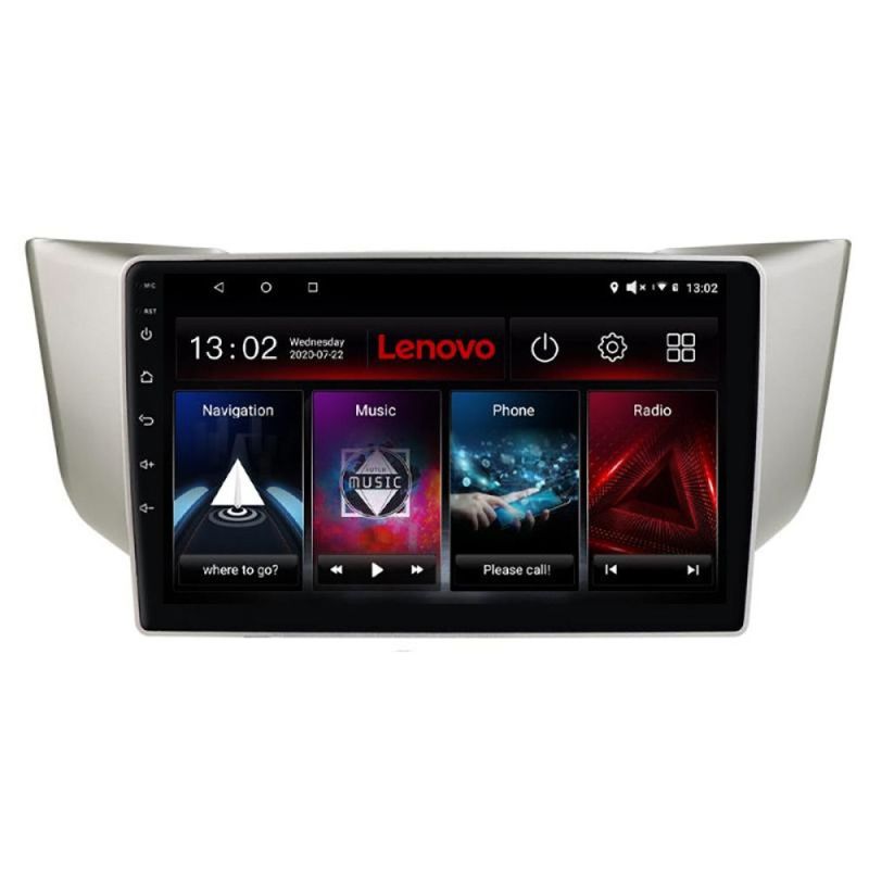 Navigatie Lexus RX 2003-2009 Lenovo Kit- rx-03 8 core 6+128 GB Android Waze USB Navigatie Internet Youtube Radio - 1 | YEO