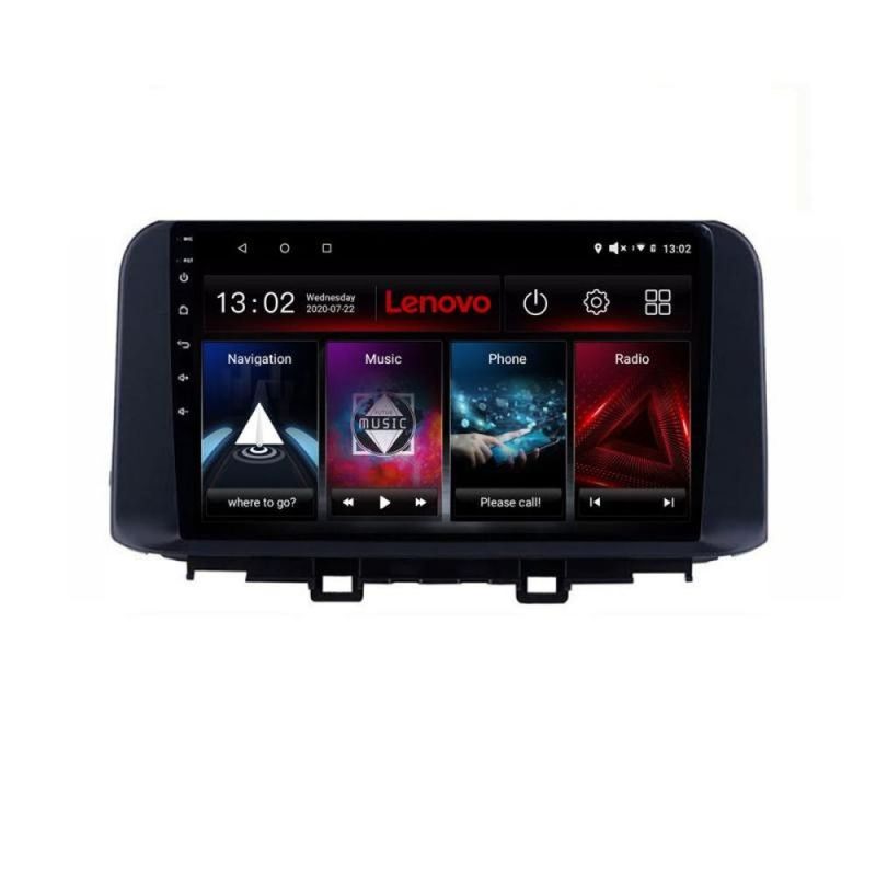 Navigatie Hyundai Kona Lenovo Kit-1058 8 core QLED 2K 4+64 360 Android Waze USB Navigatie Internet Youtube Radio - 1 | YEO