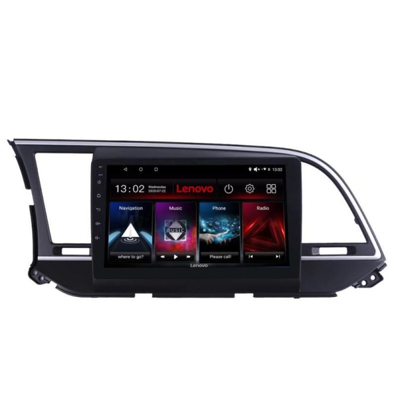 Navigatie Hyundai Elantra 2015-2018 Lenovo Kit-581 8 core 6+128 GB Android Waze USB Navigatie Internet Youtube Radio - 2 | YEO