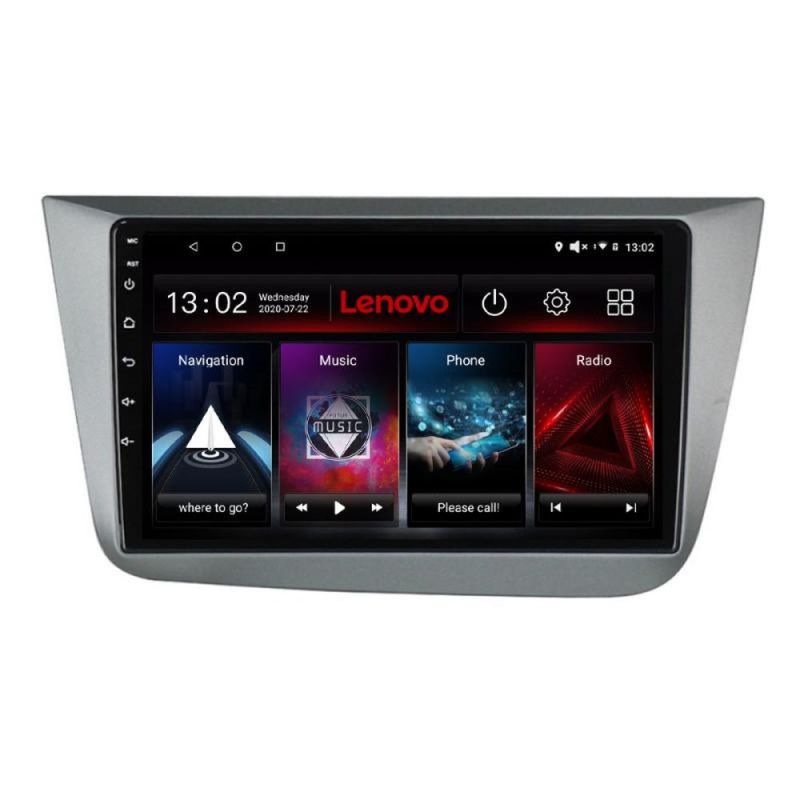 Navigatie Seat Leon 2005-2012 Lenovo Kit-leon05 8 core 6+128 GB Android Waze USB Navigatie Internet Youtube Radio - 2 | YEO