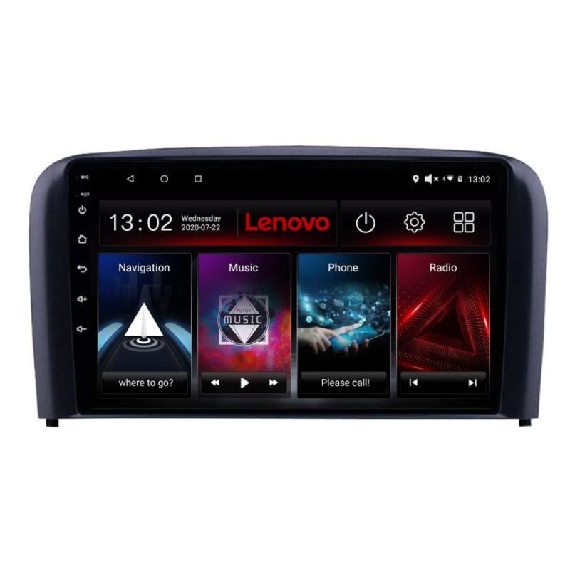 Navigatie Volvo S80 2004-2006 Lenovo Kit-S80 8 core 6+128 GB Android Waze USB Navigatie Internet Youtube Radio - 2 | YEO