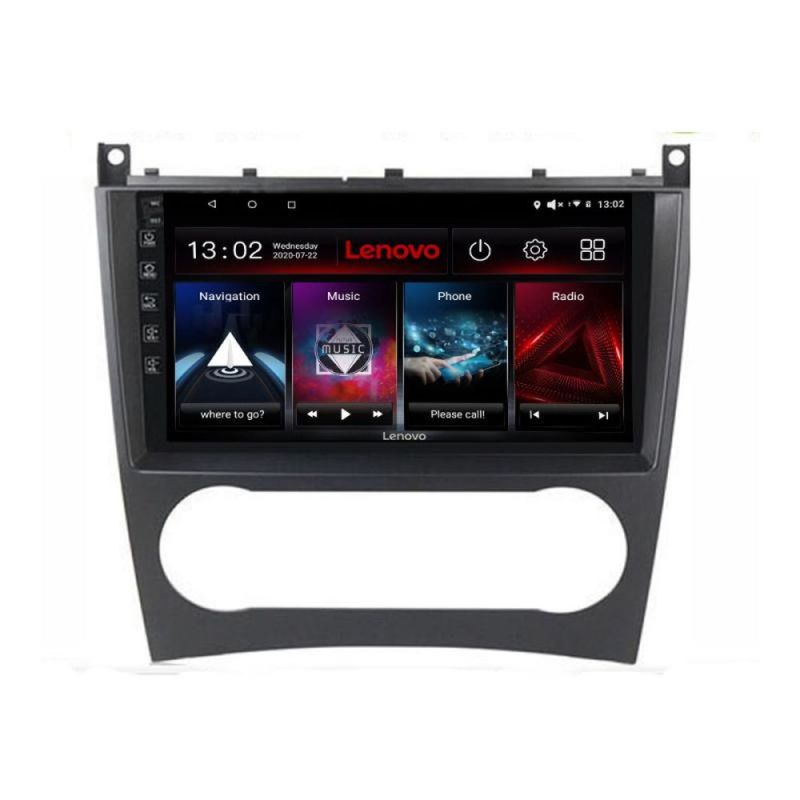 Navigatie Mercedes Clasa C W203 facelift Lenovo Kit-093 cu Android Radio Bluetooth Internet 8 core 6+128GB - 3 | YEO