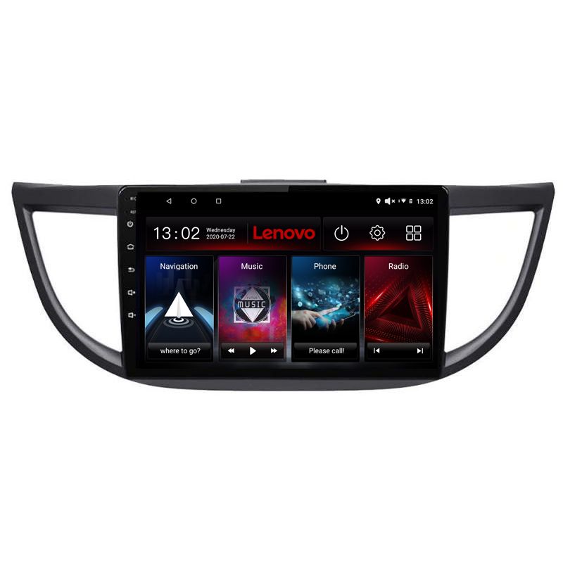 Navigatie Honda CRV 2012-2016 Lenovo Kit-469 8 core 6+128 GB Android Waze USB Navigatie Internet Youtube Radio - 1 | YEO