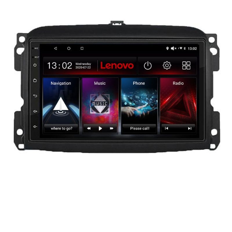 Navigatie Hyundai i20 2015-2018 Lenovo Kit-517 8 core QLED 2K 4+64 360 Android Waze USB Navigatie Internet Youtube Radio - 1 | YEO