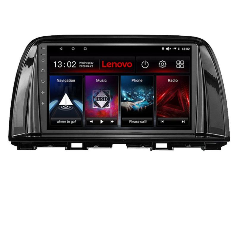 Navigatie Dacia dupa 2012 Lenovo Kit-Dacia 8 core QLED 2K 4+64 360 Android Waze USB Navigatie Internet Youtube Radio - 1 | YEO