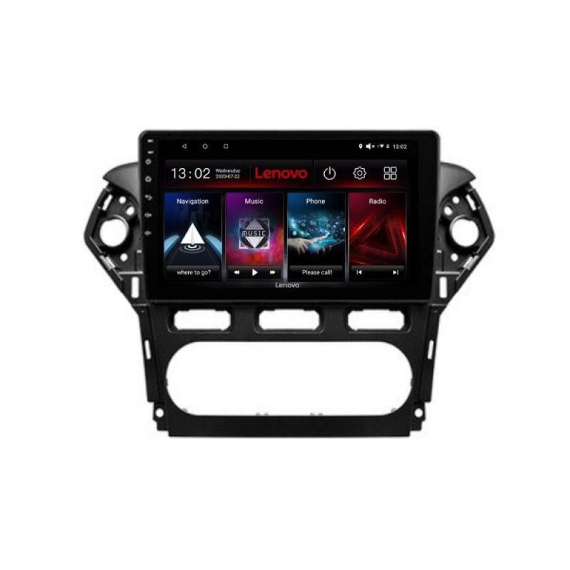 Navigatie Ford Mondeo 2010-2014 Lenovo Kit-MONDEO-CLIMA 8 core QLED 2K 4+64 360 Android Waze USB Navigatie Internet Youtube Radio - 1 | YEO