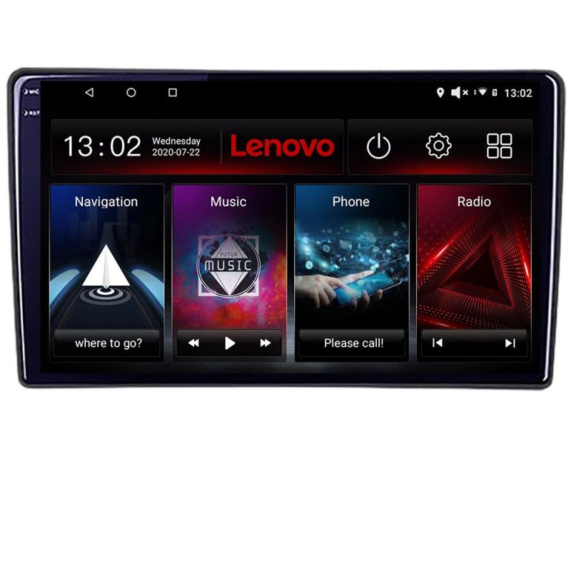 Navigatie Suzuki Splash Opel Agila 2008-2014 Android radio gps internet 8 core QLED 2K 4+64 360 Lenovo - 3 | YEO