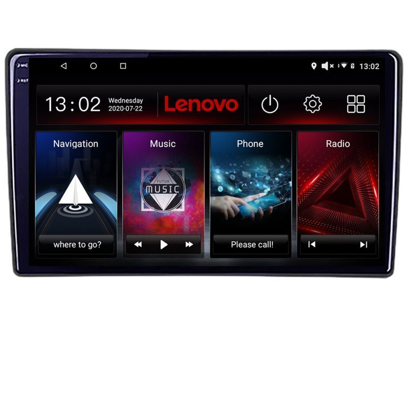 Navigatie Suzuki Splash Opel Agila 2008-2014 Android radio gps internet 8 core QLED 2K 4+64 360 Lenovo v1 - 2 | YEO