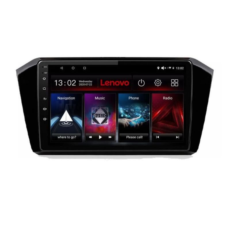 Navigatie VW Passat 2015- Lenovo Kit-518 8 core QLED 2K 8+256 360 Android Waze USB Navigatie Internet Youtube Radio - 1 | YEO