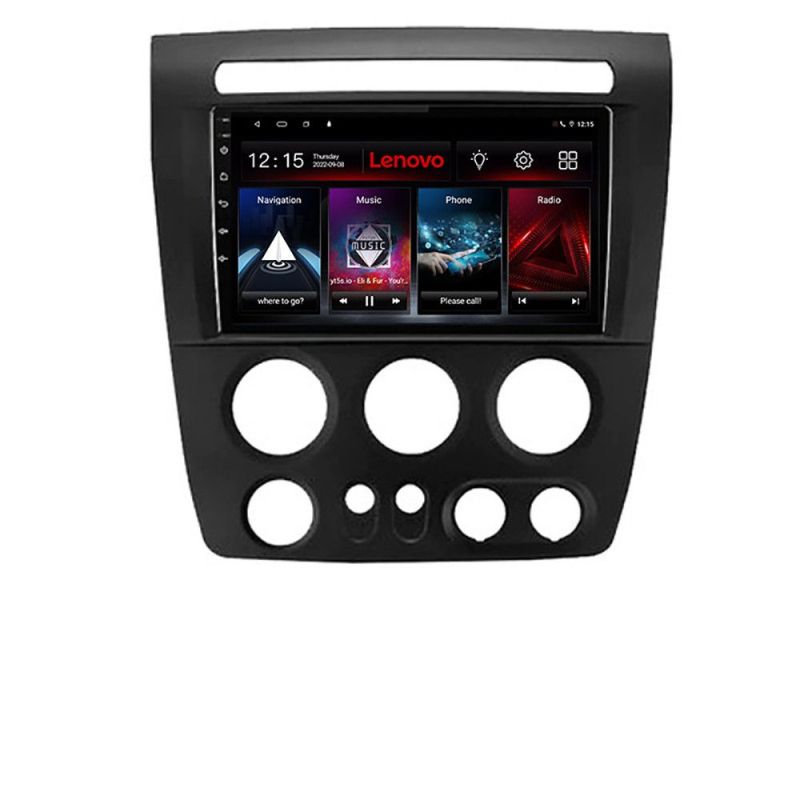 Navigatie Hummer H3 8 core QLED 2K 8+256 360 Quad Core Android Waze USB Navigatie Internet Youtube Radio Lenovo - 1 | YEO