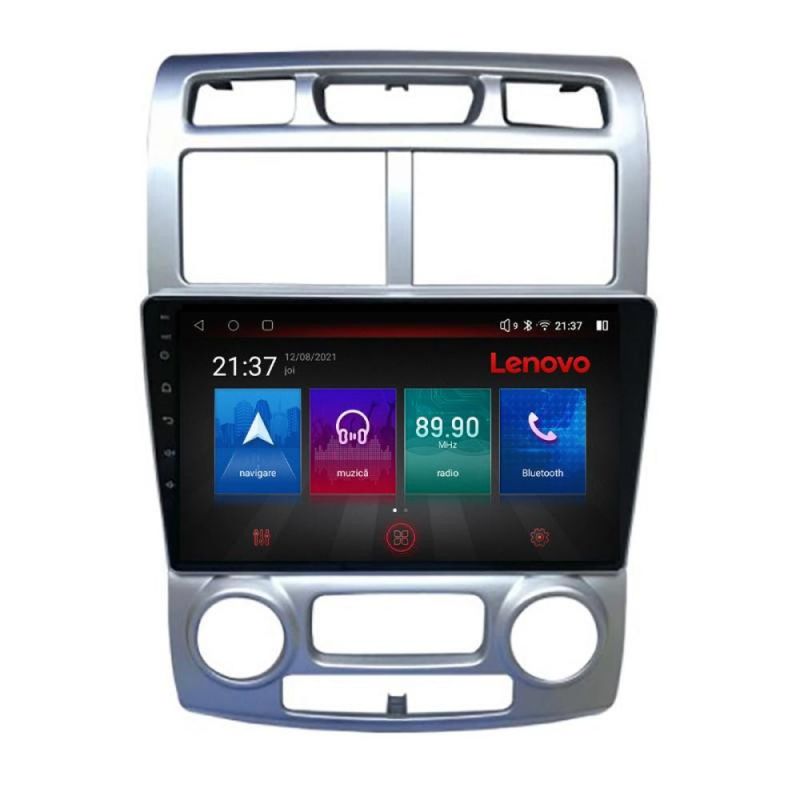 Navigatie Kia Sportage 2005-2007 Lenovo Kit-0023 8 core QLED Qualcomm 4+64 360 Android Waze USB Navigatie Internet Youtube Radio - 1 | YEO