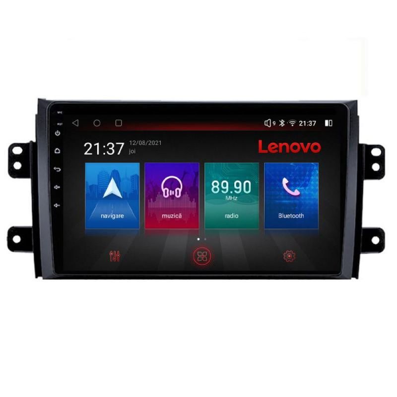 Navigatie Suzuki SX4 2006-2013 Lenovo Kit-124 8 core QLED Qualcomm 4+64 360 Android Waze USB Navigatie Internet Youtube Radio - 1 | YEO