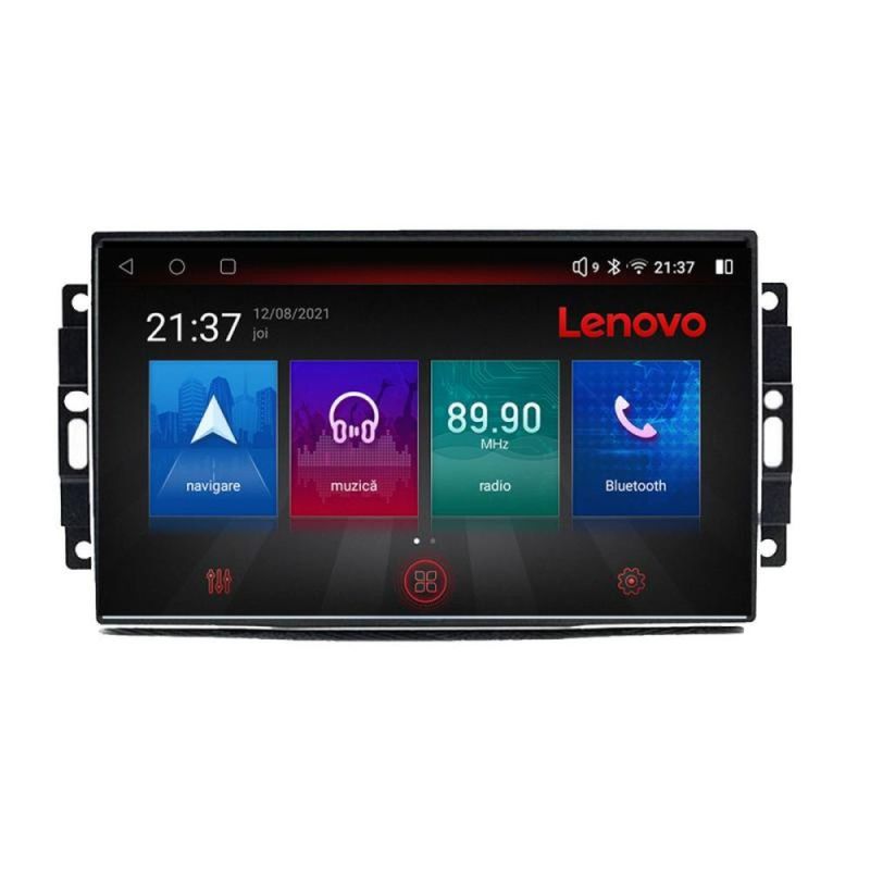 Navigatie Chrysler Jeep Lenovo Kit-202 8 core QLED Qualcomm 4+64 360 Android Waze USB Navigatie Internet Youtube Radio - 1 | YEO