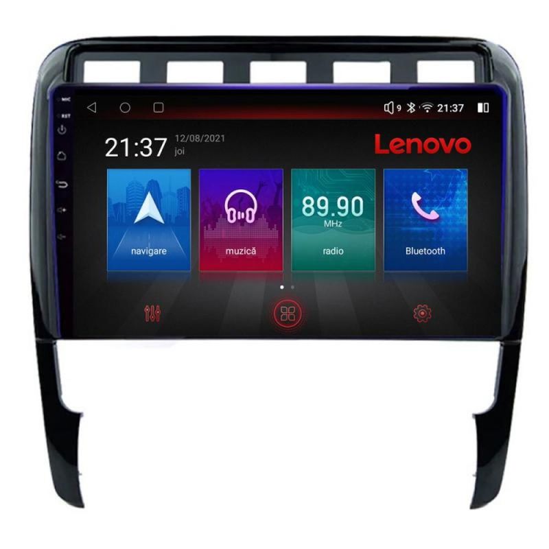 Navigatie Porsche Cayenne 2002-2011 Lenovo Kit-443 8 core QLED Qualcomm 4+64 360 Android Waze USB Navigatie Internet Youtube Radio - 1 | YEO