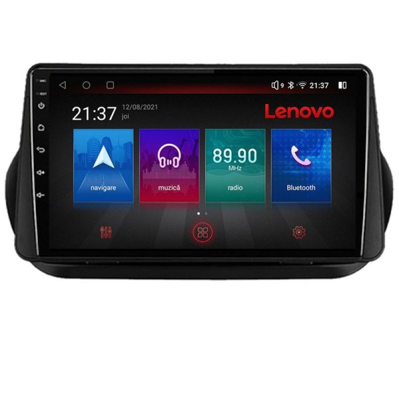 Navigatie Peugeot Bipper, Citroen Nemo, Fiat Qubo 2008-2017 Android radio gps internet 8 core QLED Qualcomm 4+64 360 Lenovo v2 - 1 | YEO