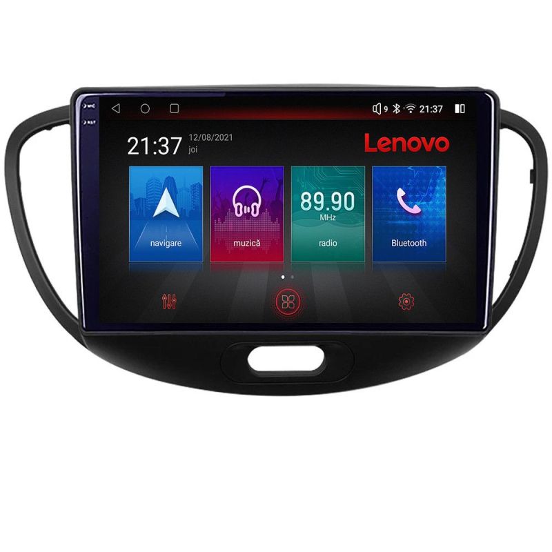 Navigatie Hyundai I10 2007-2013 Android radio gps internet 8 core QLED Qualcomm 4+64 360 Lenovo - 1 | YEO