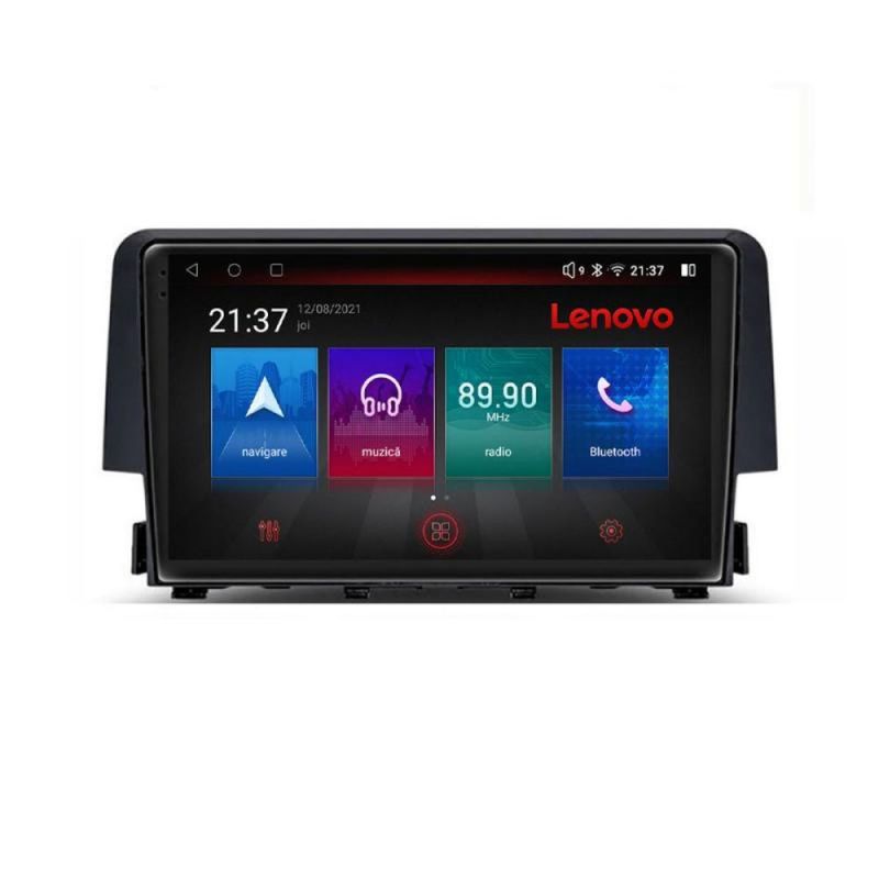 Navigatie Honda Civic 2016-2020 M-669 Octa Core Android Radio Bluetooth GPS WIFI/4G DSP 2K 8+128GB 360 Toslink - 1 | YEO