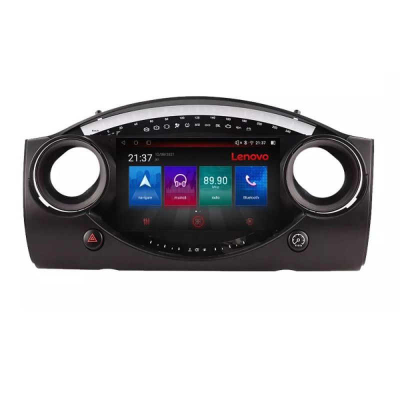 Navigatie Mini intre anii 2004-2006 Octa Core Android Radio Bluetooth GPS WIFI/4G DSP 2K 8+128GB 360 Toslink - 1 | YEO